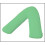 (Green) V Shaped pillows Back Neck Support pillow case 1