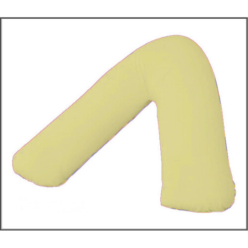 (Lemon) V Shaped pillows Back Neck Support pillow case