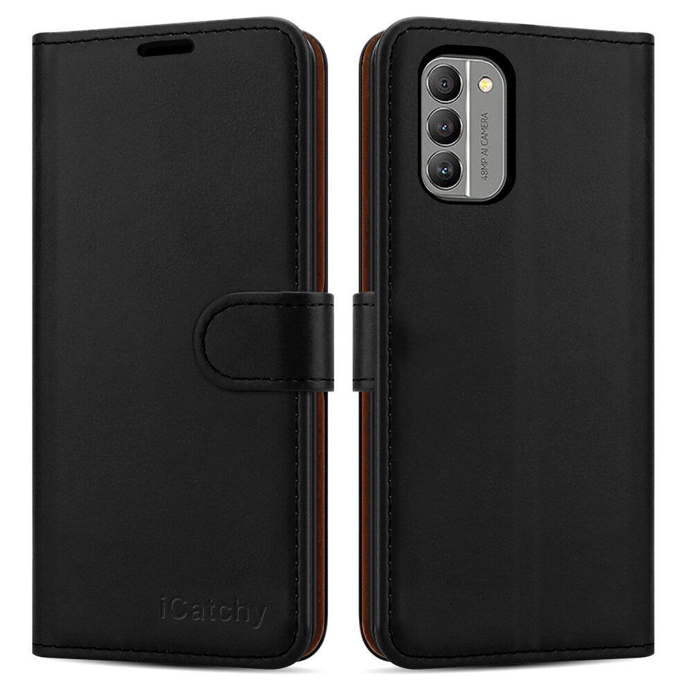 Nokia G400 Case Leather Wallet Book Stand view Phone Cover
