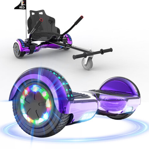 HITWAY Hoverboards with Go-kart and Bluetooth on OnBuy