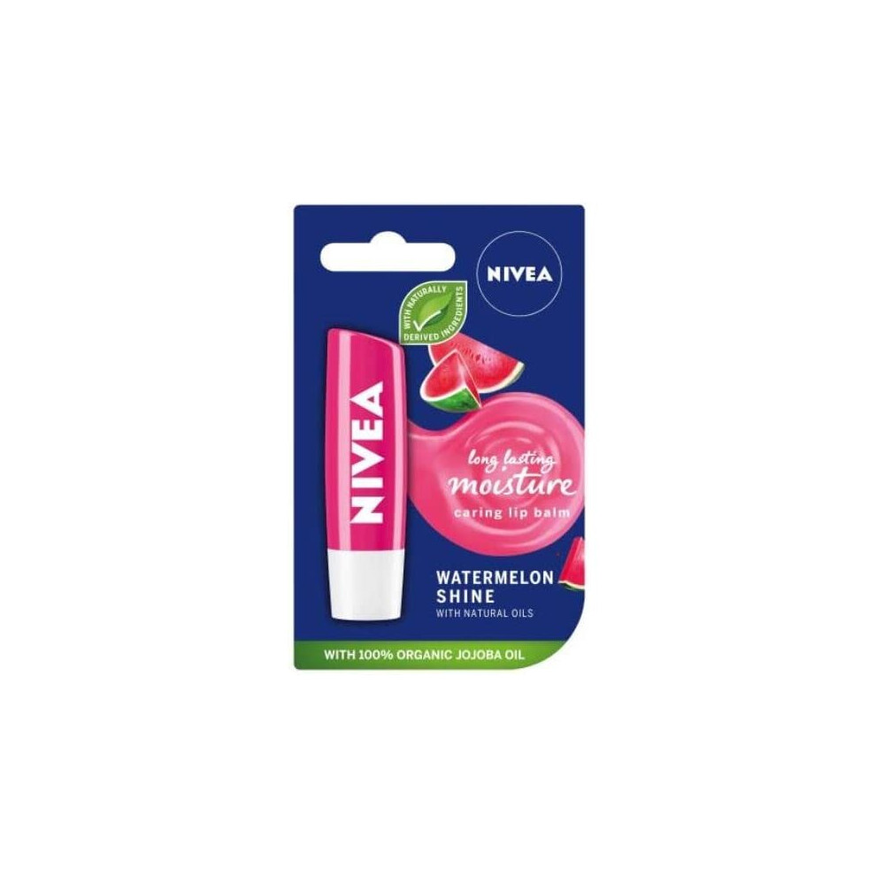 Nivea Fruity Shine Lip Balm in Watermelon 4.8 g