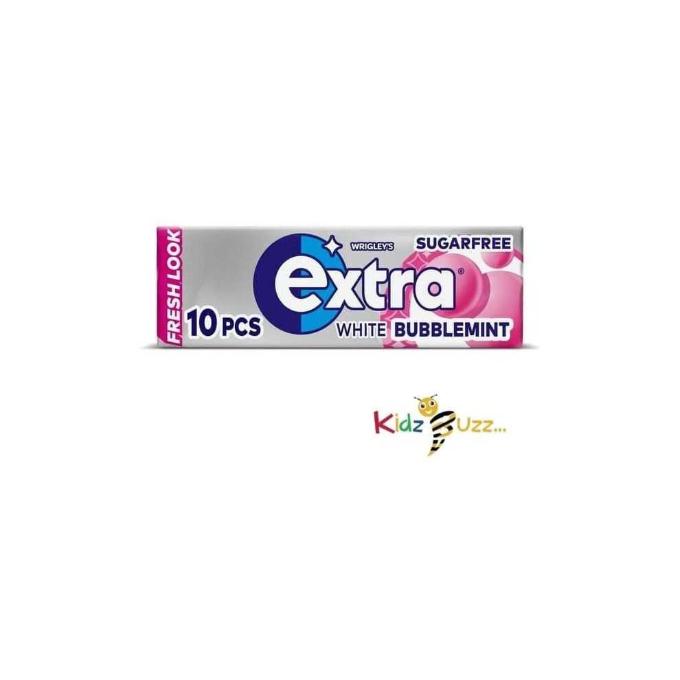 WRIGLEY'S EXTRA Chewing Gum (60 Single Packs) BUBBLEMINT