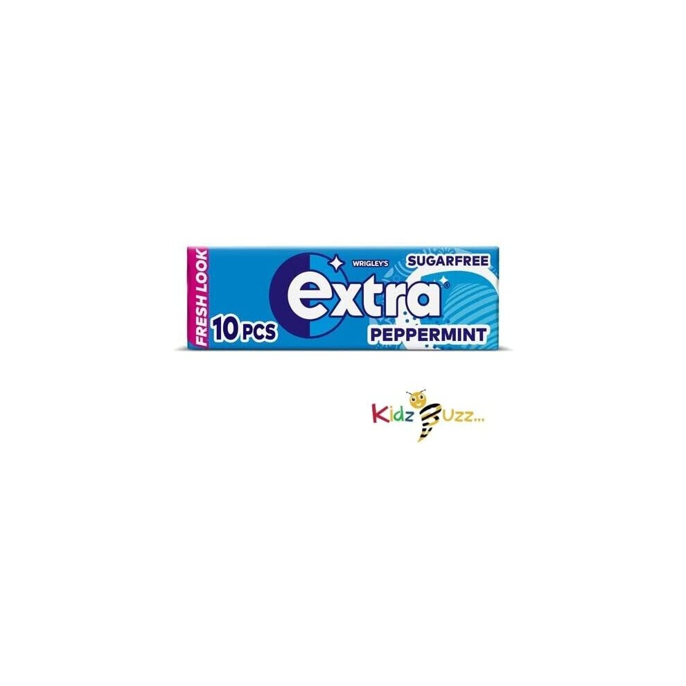 WRIGLEY'S EXTRA Chewing Gum (60 Single Packs) Peppermint