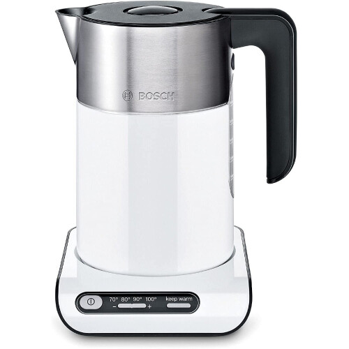 Bosch (Black) Bosch Styline TWK8633GB Variable Temperature Cordless Kettle 1.5 Litres