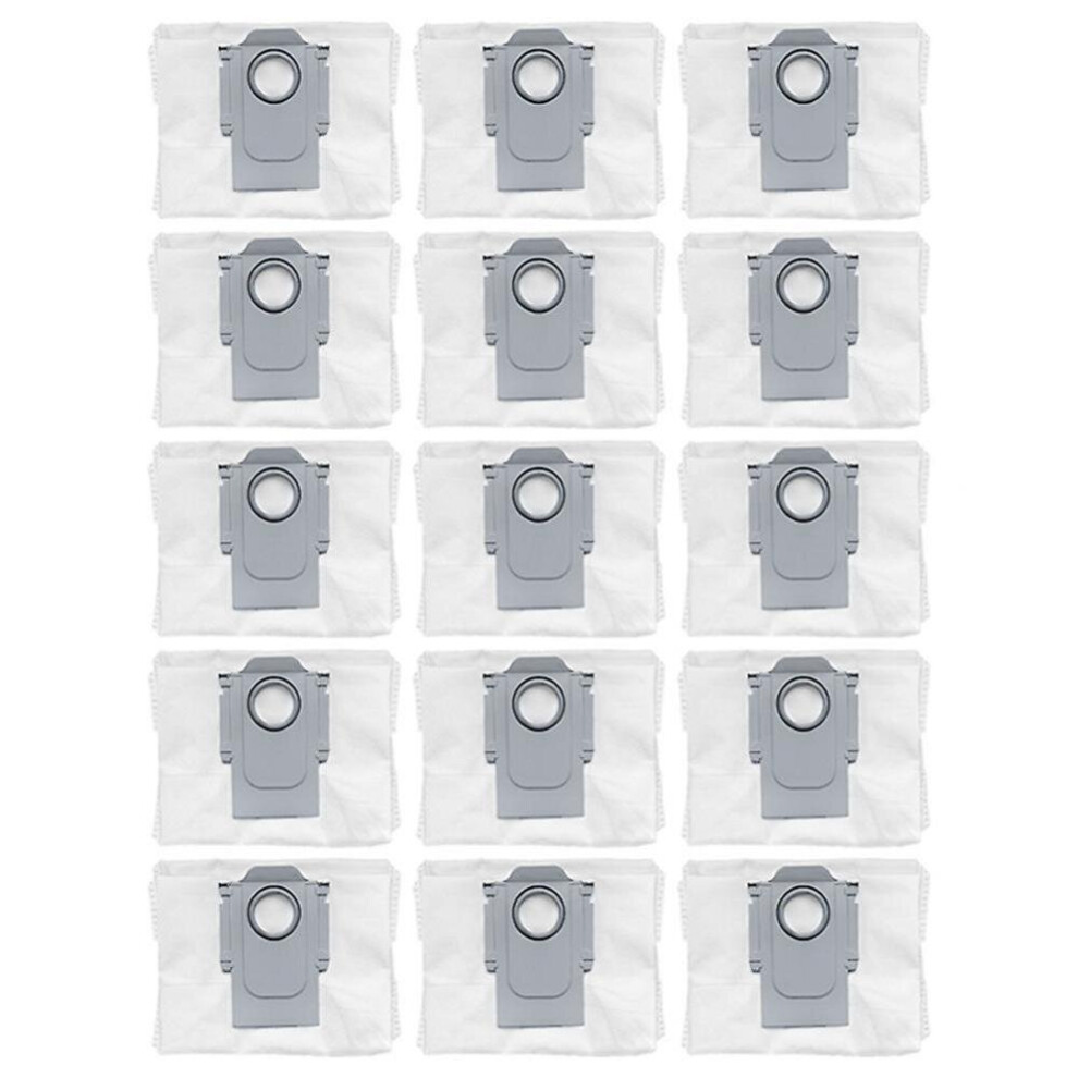 15pcs Dust Bag For Xiaomi Roborock Q7 Max / Q7 Max+ / T8 G10 Dust Bin