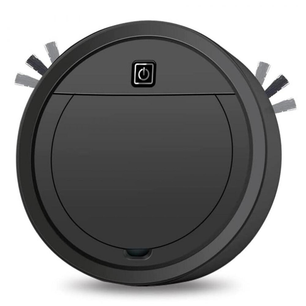 Hkhbjs Robot Vacuum Cleaner 2-In-1 Robotic Vacuum Mop Combo, 1500Pa Black