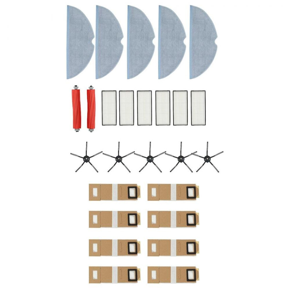 For Xiaomi Roborock S7 S7max T7s T7s Plus Main Side Brush Mop Filter-image-OPC-P9TBJ2W-NEW