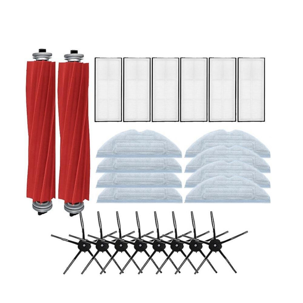 Main Brush Hepa Filter Mopping Cloth For Xiaomi Roborock T7s T7 Plus-image-OPC-P9TBVFN-NEW