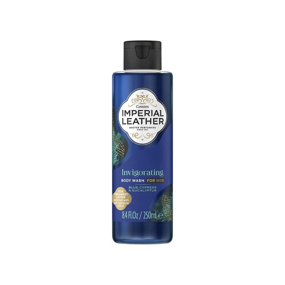 IMPERIAL LEATHER Invigorating Body Wash Cypress & Eucalyptus 250ml