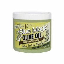 Coiffage l'huile d'olive Blue Magic l'aloe vera (340 ml)