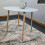 Kitchen Dining Table Round Dining Table White Kitchen Table Only 7