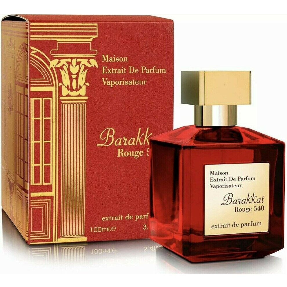 Fa World Barakkat Rouge 540 Extrait 100Ml Edp By Fragrance World
