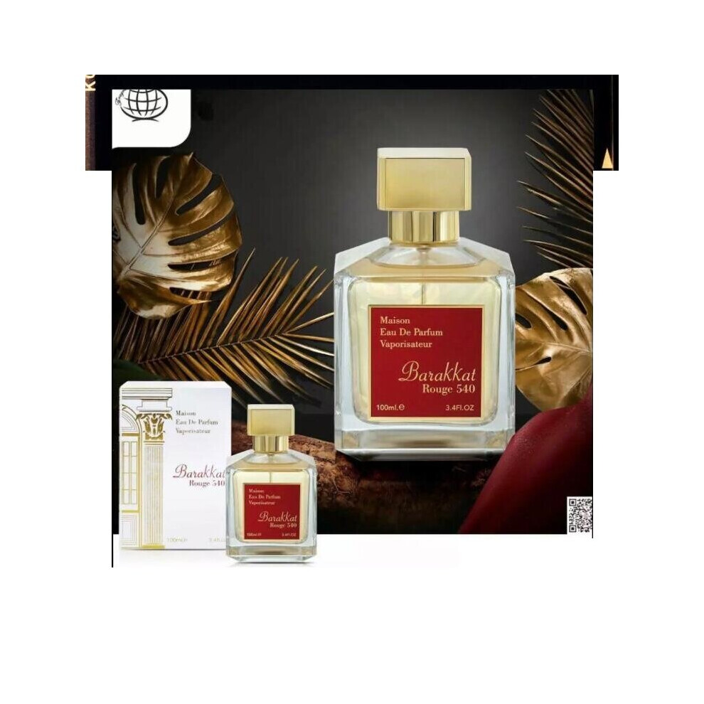 Barakkat Rouge 540 Perfume EDP 100ml By Fragrance World