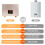 (Rose Gold) Electric Instant Water Heater Touch Remote Control 4