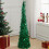 Living And Home (Green) Collapsible 1.2M Pop Up Tinsel Christmas Tree with Base 1