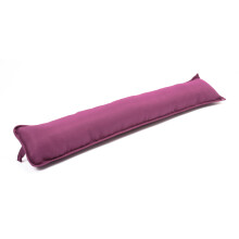 (Pack Of 1 Draft Complete, Plum) Best Fabric Draught Excluder Draft Insulator Polycotton Door Window Snake Hallway