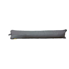 (Pack of 2 Draft Complete, Silver/Grey) Best Fabric Draught Excluder Draft Insulator Polycotton Door Window Snake Hallway