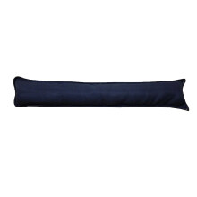 (Pack Of 1 Draft Complete, Black) Best Fabric Draught Excluder Draft Insulator Polycotton Door Window Snake Hallway