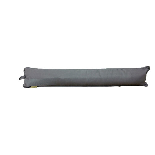(Pack Of 1 Draft Complete, Silver/Grey) Best Fabric Draught Excluder Draft Insulator Polycotton Door Window Snake Hallway