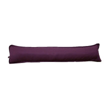 (Pack of 2 Draft Complete, Plum) Best Fabric Draught Excluder Draft Insulator Polycotton Door Window Snake Hallway