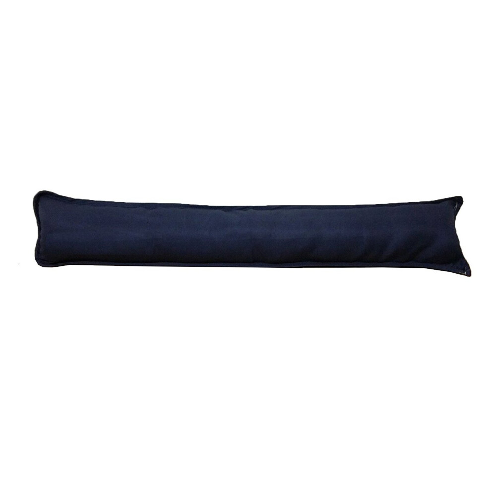 (Pack Of 4 Draft Complete, Black) Best Fabric Draught Excluder Draft Insulator Polycotton Door Window Snake Hallway
