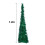 Living And Home (Green) Collapsible 1.2M Pop Up Tinsel Christmas Tree with Base 3