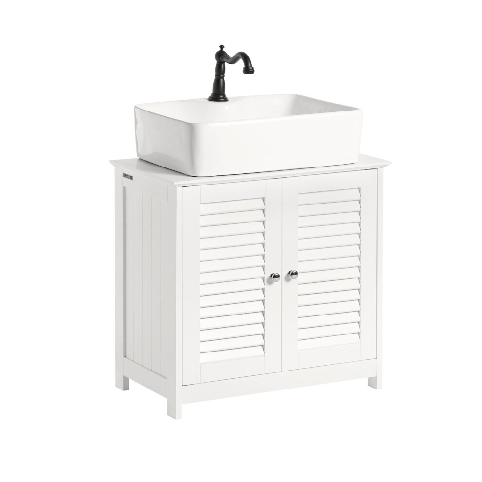 SoBuy® FRG237-W, Under Sink Bathroom Storage Cabinet Storage Cupboard