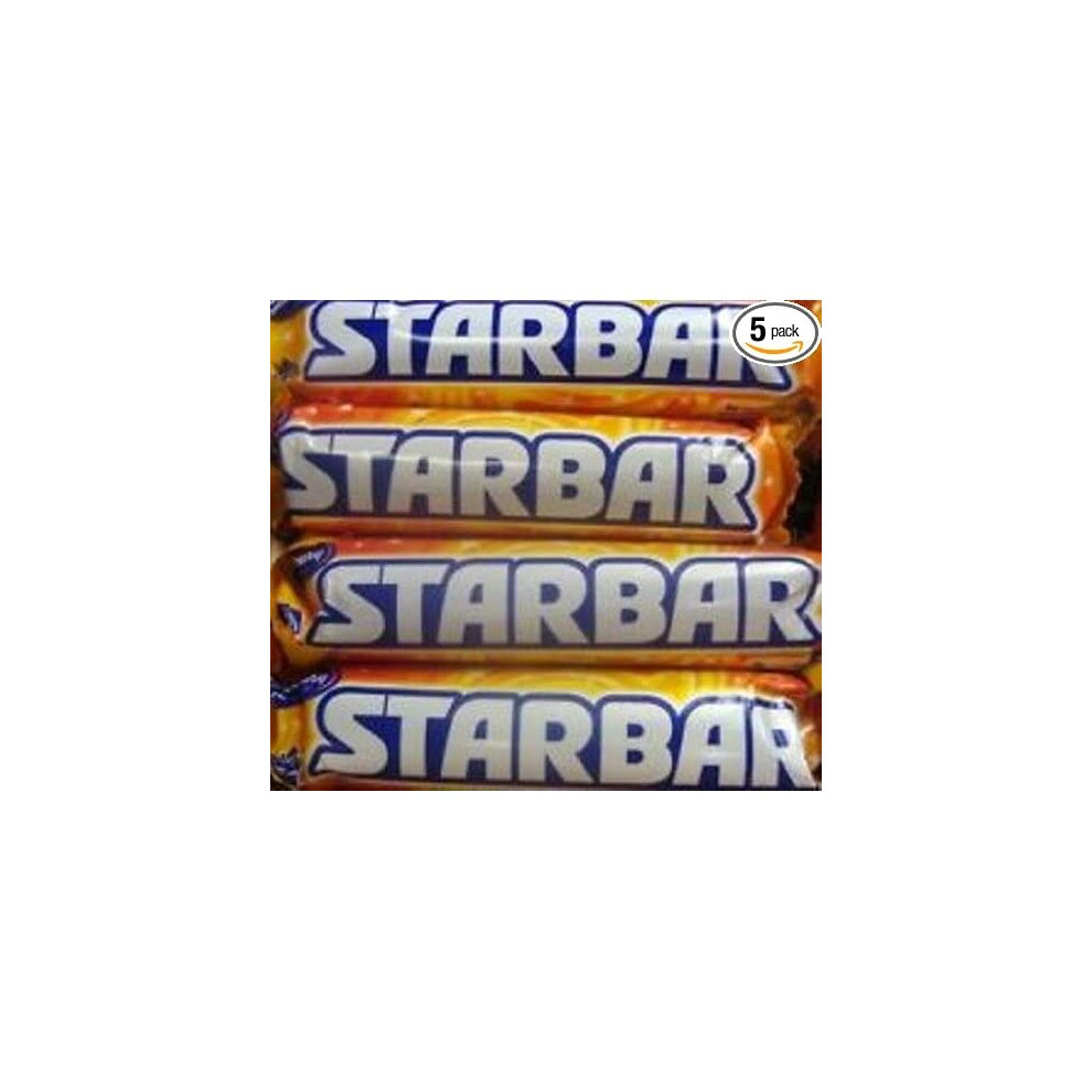 5 x Cadbury Star Bar 49g Standard Chocolate Bars