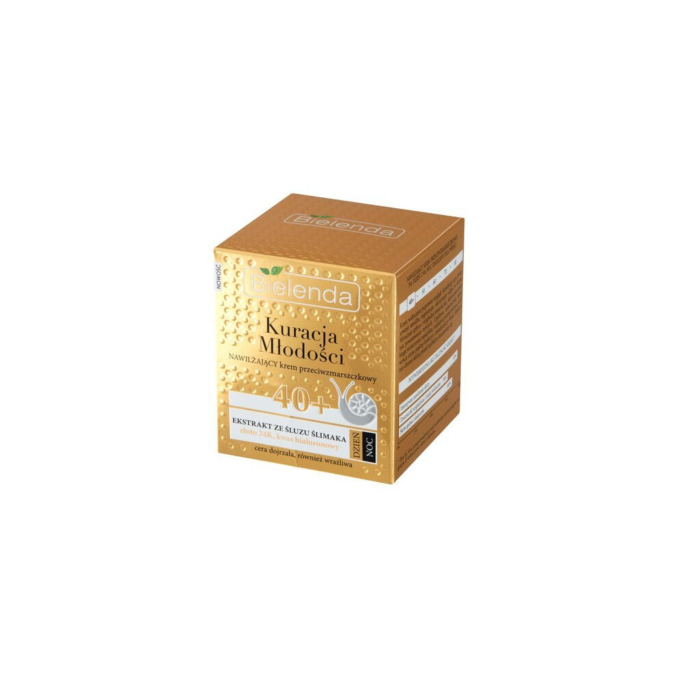 Bielenda Kosmetyki Naturalne Sp. Z O.o. S.k. Bielenda Kuracja Młodości Moisturizing Anti-Wrinkle 40+ - 50Ml Cream