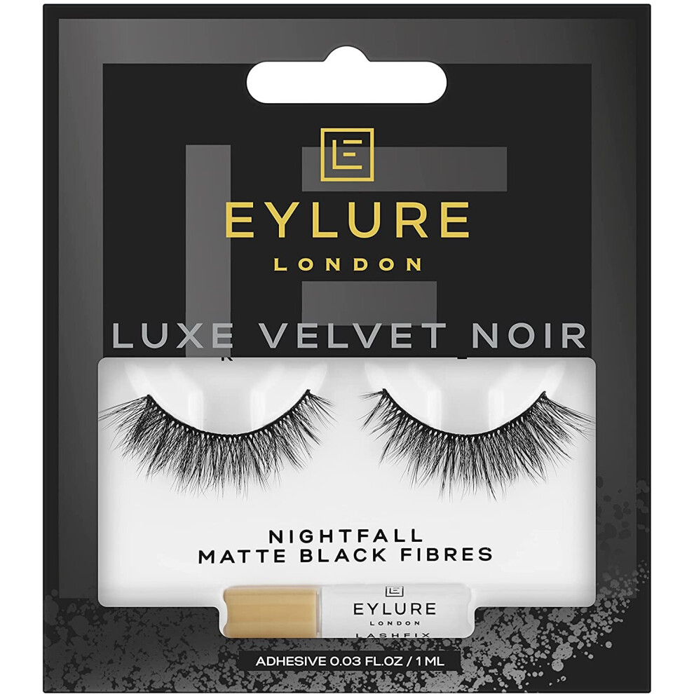 Eylure Luxe Velvet Noir Nightfall Lashes