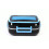 EMtronics EMtronics Electric Lunch Box, 1.5 Litre Heating Lunch Box - Blue 1