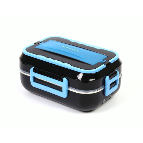 EMtronics EMtronics Electric Lunch Box, 1.5 Litre Heating Lunch Box - Blue 2