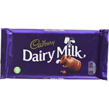 Cadbury Dairy Milk Chocolate Bar 200 g (Pack of 17)