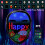 Masque complet LED Halloween Masque programmable App Control Chargeable 10