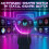 Masque complet LED Halloween Masque programmable App Control Chargeable 5