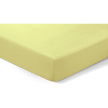 ( Lemon) Best Plain Pollycotton Fitted Sheet Bunk Bed 4-Ft samll Double Fitted Sheets AmigoZone