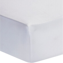 (White) Best Plain Pollycotton Fitted Sheet Bunk Bed 4-Ft samll Double Fitted Sheets AmigoZone