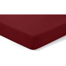 (Wine/Burgandi) Best Plain Pollycotton Fitted Sheet Bunk Bed 4-Ft samll Double Fitted Sheets AmigoZone