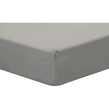 (Grey) Best Plain Pollycotton Fitted Sheet Bunk Bed 4-Ft samll Double Fitted Sheets AmigoZone