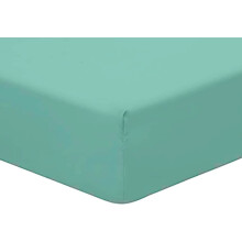 (Mint Green) Best Plain Pollycotton Fitted Sheet Bunk Bed 4-Ft samll Double Fitted Sheets AmigoZone