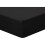 (Black) Best Plain Pollycotton Fitted Sheet Bunk Bed 4-Ft samll Double Fitted Sheets AmigoZone 1