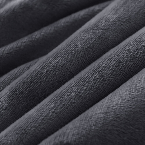 (Single, Grey) Heavy Thick Blanket Bed Throw-Single Double King Size-Warm Fluffy for Extreme Winters 2