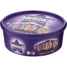 Cadbury Heroes Chocolate Tub, 600g
