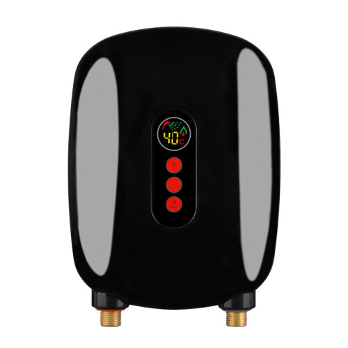 (Black) Mini Water Heater Electric Tankless Water Heaters