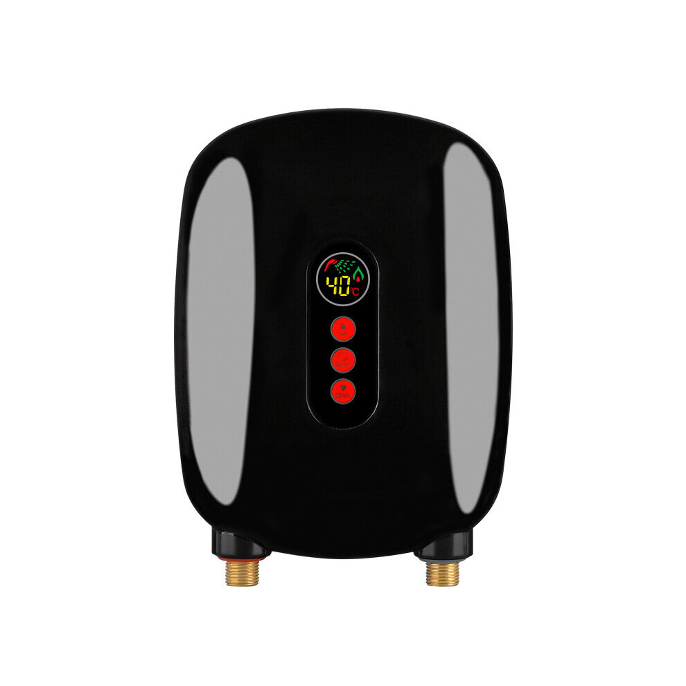 (Black) Mini Water Heater Electric Tankless Water Heaters 7396281050609