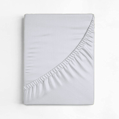 (White, 4FT Small Double) Deep25cm Fitted Sheets Bed Sheets & Pillow Cases 2