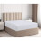 (White, 4FT Small Double) Deep25cm Fitted Sheets Bed Sheets & Pillow Cases 2