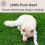 100% Pure Beef Natural Dog Chews 100g 5
