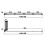 Bathroom 4 Panel Folding Bath Shower Screen Chrome 1000mm Reversible 4mm Glass 7