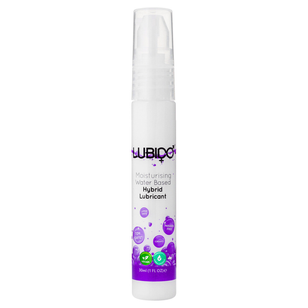 Lubido HYBRID 30ml Paraben Free Water Based Lubricant